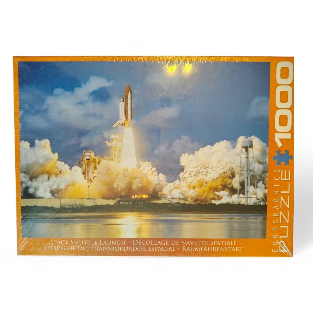 NASA Space Shuttle Take-off 1000 Pc Puzzle Eurographics New Sealed Science STEM